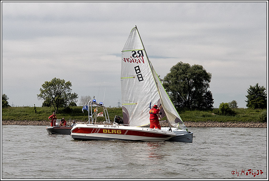 100 Jahre Rheinwoche 2022 - 2. Wettfahrt  Hitdorf - Duesseldorf, 03.06.2022,